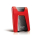 Dysk zewnętrzny ADATA HD650 1TB USB 3.2 Gen. 1 Czerwono-Srebrny